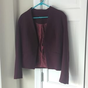 Burgundy Blazer